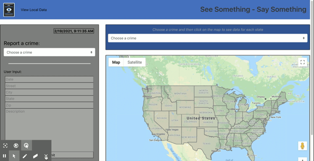 website deployed gif
